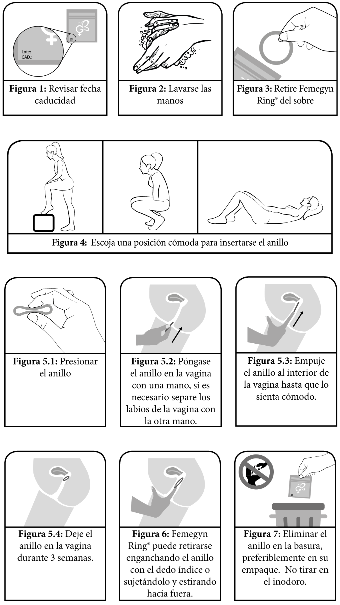 Instrucciones femeGyn Ring 1